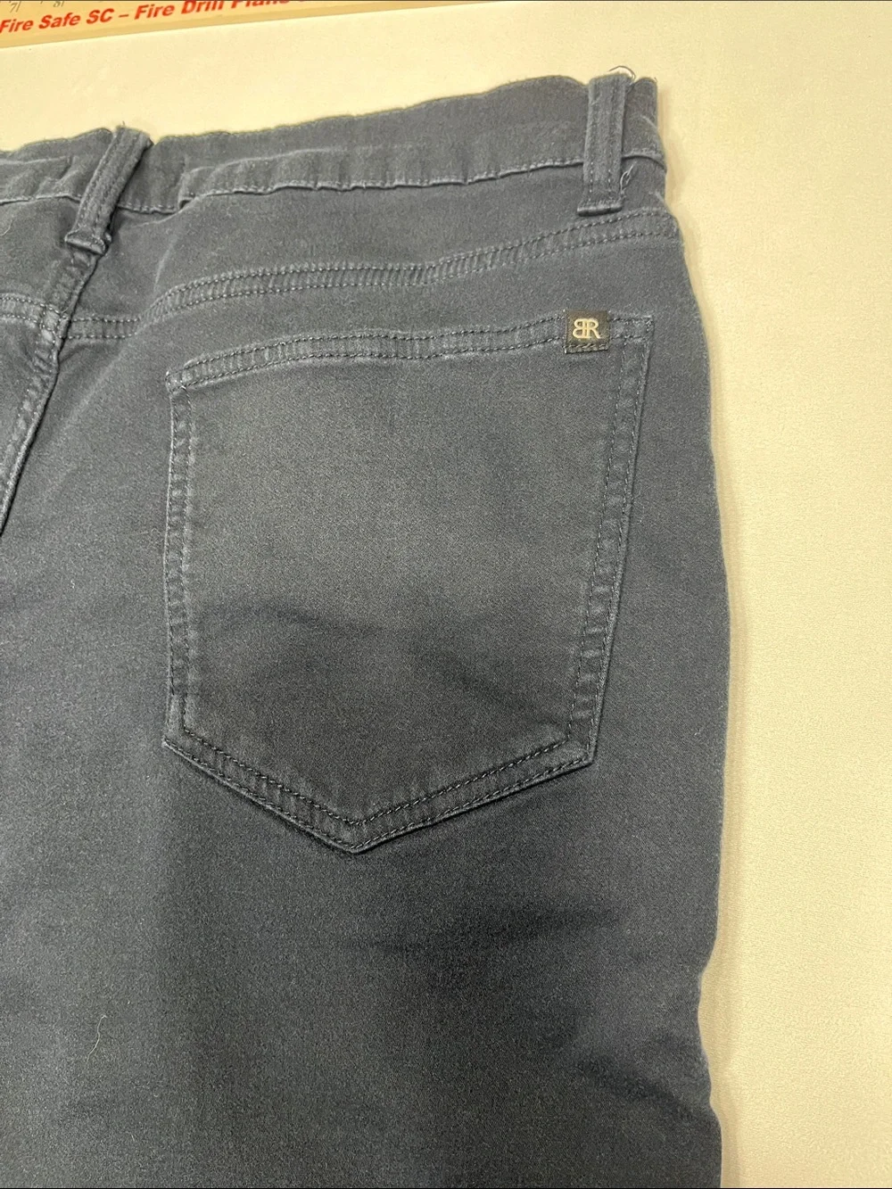 Banana Republic Men’s‎ 34x34 Navy Stretch 5 Pocket Pants Cotton Spandex Casual